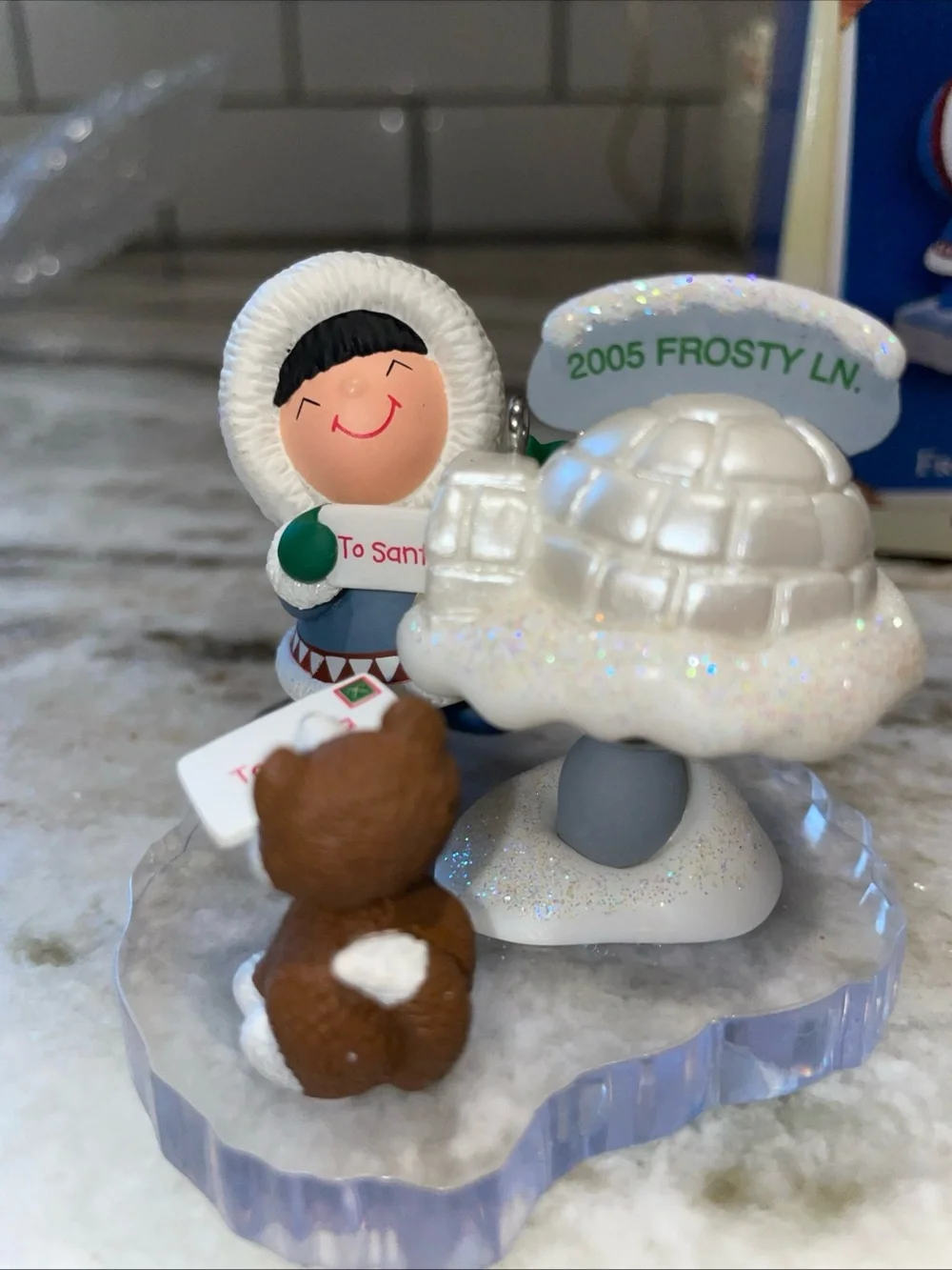Hallmark 2005 Frosty Friends Keepsake Ornament Series #26 Letters to Santa IOB